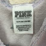 PINK - Victoria's Secret PINK Victoria’s Secret Purple Floral Tank size S Photo 3
