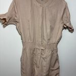 Joie Tan Jumpsuit Size Small Photo 5