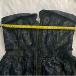 Staring At Stars Urban Outfitters Strapless Tapestry Zip Dress 4 Metallic Floral Photo 8