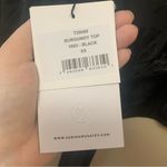 Sabina Musayev Burgundy Jacquard Crop Top Black Size XS Photo 9