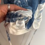 Princess Polly  Milan Blue and White Tie-Dye Dress Photo 12