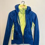 Lululemon - Uba Hoodie Jacket Blue Neon Yoga Workout Gym Fleece Photo 4