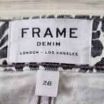 Frame Le High Skinny Abstract Animal Print Jeans Women's Size 28 Photo 3