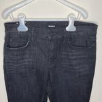 Hudson Jeans Natalie Cora Mid-Rise Super Skinny Ankle Jeans in black size 26 Photo 78