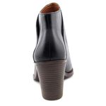 Lucky Brand Womens Black Eesa Leather Closed Toe Ankle Booties sz 6M Photo 3