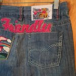 TEENIE WEENIE Patches Jean Capris EUC 6 Rare HTF Blue Photo 4