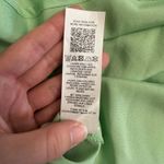 ASOS  DESIGN Mint Green Pleated Chiffon Midi Dress Size 6 Mock Neck Wedding Guest Photo 9