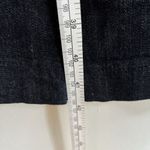 Banana Republic Sleeveless Denim Dress Women's Size 4 Dark Rinse Wash Slit Neck Photo 7