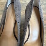 Ann Taylor Dark Grey Suede Pump Photo 4