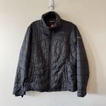 Columbia Omni Heat Puffer Jacket Womens XL Black Shield Packable Light Coat Photo 3