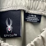 Spyder  Size Large Sage Green Active Shorts Bungee Pull On Athletic Photo 6