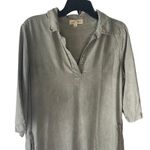 Cloth & Stone Women's Size Medium Sage Green Shirt Dress Photo 1