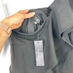 Lulus  NWT Grand Beauty Black Ruffled One-Shoulder Mermaid Maxi Dress Large Photo 9