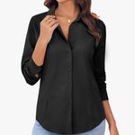 Loft Classic Button Down Shirt NWT Photo 3