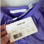 Helmut Lang NWT  Pleated Stretch-Silk Satin Camisole Tank Top in Purple Photo 8