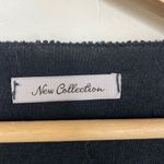 New Collection Italy Angora Blend Pullover Light Sweater tight Knit Abstract S/M Black Photo 9