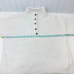 Aerie  Cream Sherpa Pullover Size XS Photo 9