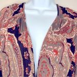 Free People Fiona Jersey Wrap Paisley Bell Sleeve Top Size XS Photo 10
