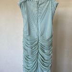 House Of CB House‎ of CB 'Gabriella' Pistachio Ruffled Keyhole Front Gown NWOT size S Photo 9