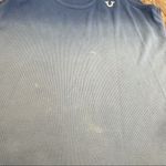 True Religion Ombre Blue Ribbed Knit Tank Top Photo 3