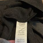 CAbi  #648 Gray Ponte Casablanca Knit Trench Coat Jacket Small Photo 4