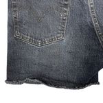 Levi's  Premium 501 Jean Shorts 25" Dark Wash Cutoffs Button Fly‎ Stretch Denim Photo 8