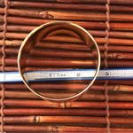 J.Crew  Bangle Bracelet Mauve Enameled Gold Tone Photo 6