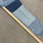 PacSun Patchwork High Rise Crop Mom Jeans Blue Size 26 Photo 13