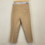 Vince  Pecan Tan Pintuck Stove Pipe Cropped Pants Size‎ 8 Photo 9