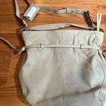 Liebeskind New  Berlin Leather Hobo Shoulder Bag Tote Large Gray Photo 3