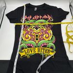 Next Level Apparel NWOT DEF LEPPARD LOVE BITES T SHIRT BY NEXT LEVEL Photo 3