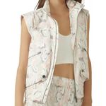 Free People  off the grid ivory floral vest size large Photo 0