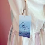 Goa Beachwear by Japna vertical striped pastel rainbow tiered sundress NWT XL Photo 4