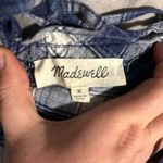 Madewell  Indigo Plaid Tank Top Size M Photo 3