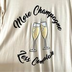 Show Me Your Mumu | Beige MORE CHAMPAGNE Oversized Graphic Tee Sz S Photo 1
