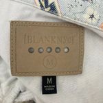 BlankNYC Coming Through Paisley Denim Jacket Size M Blue Size M Photo 13
