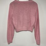 Divided By H&M Pink Fuzzy CareBear Cropped Sweater Size M Photo 5
