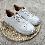 Renato Garini Women’s Platform Lace Sneaker Shoes Comfort in White 40/US 9.5 Photo 1