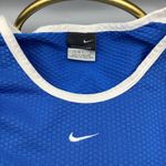 Nike Women Sphere Dry Blue White Sporty T-shirt Size L Photo 2