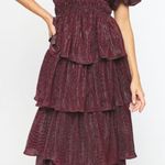 Entro Puff Sleeve Maxi Dress Photo 1