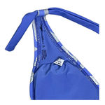 Aerie  Womens Swimwear Bikini‎ Top Size Small Blue Silver Striped Swim Photo 4