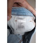 American Eagle Mom Short Blue Denim Light Wash Floral Jean Shorts Size 0 NWT NEW Photo 3