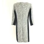 Old Navy Shift Dress Marled Colorblocked 3/4 Sleeve Gray Black Size M Photo 1