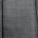Vintage 1980s Drama Black White Houndstooth Check Wool Pleated Skirt Size 4 Photo 8
