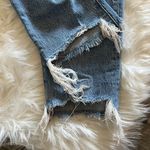 Madewell Classic Straight Step-Hem Distressed Jeans Photo 5