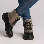 Sperry Womenโs Duck Boots Gray Black Size 8.5 Photo 0