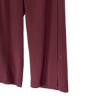 Lululemon Burgundy Wide Leg Split Hem Pants Women's Size 10 EUC Red Photo 4