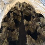 Macy's Inc faux fur vest with knit back pockets warm fun nwot $98 Macy’s Medium M Photo 8