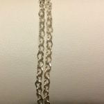 10” Heart 💞 Double Chain Anklet Photo 2