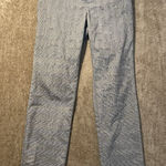 Uniqlo  Pants Womens Small 26-27 Waist Houndstooth Plaid Gray Stretch Straight Photo 0